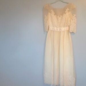 Vintage House of Bianchi Wedding dress.